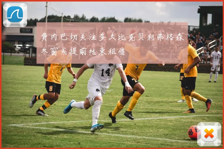 费内巴切关注多夫比克贝利弗格森冬窗或提前结束租借